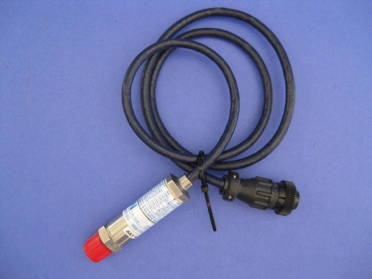 Used SPAN Pressure Transducer, SPT-200, 1/4" Male VCR, 3000 psi, Used