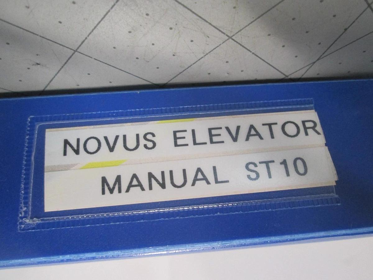 Used Novus, Elevator Manual, ST10, Used