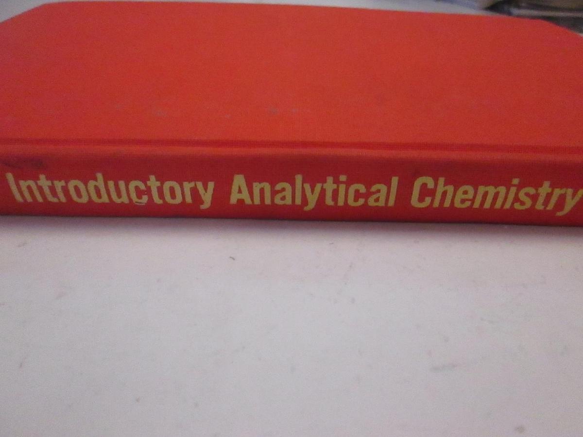 Used Popov/ Pflaum Introductory Analytical Chemistry, Used