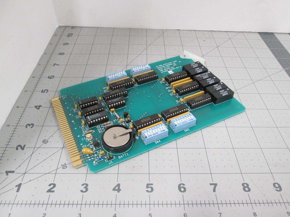 Used Watkins Johnson, 902027-001, WJ-998 Auxiliary PCB Assy, New