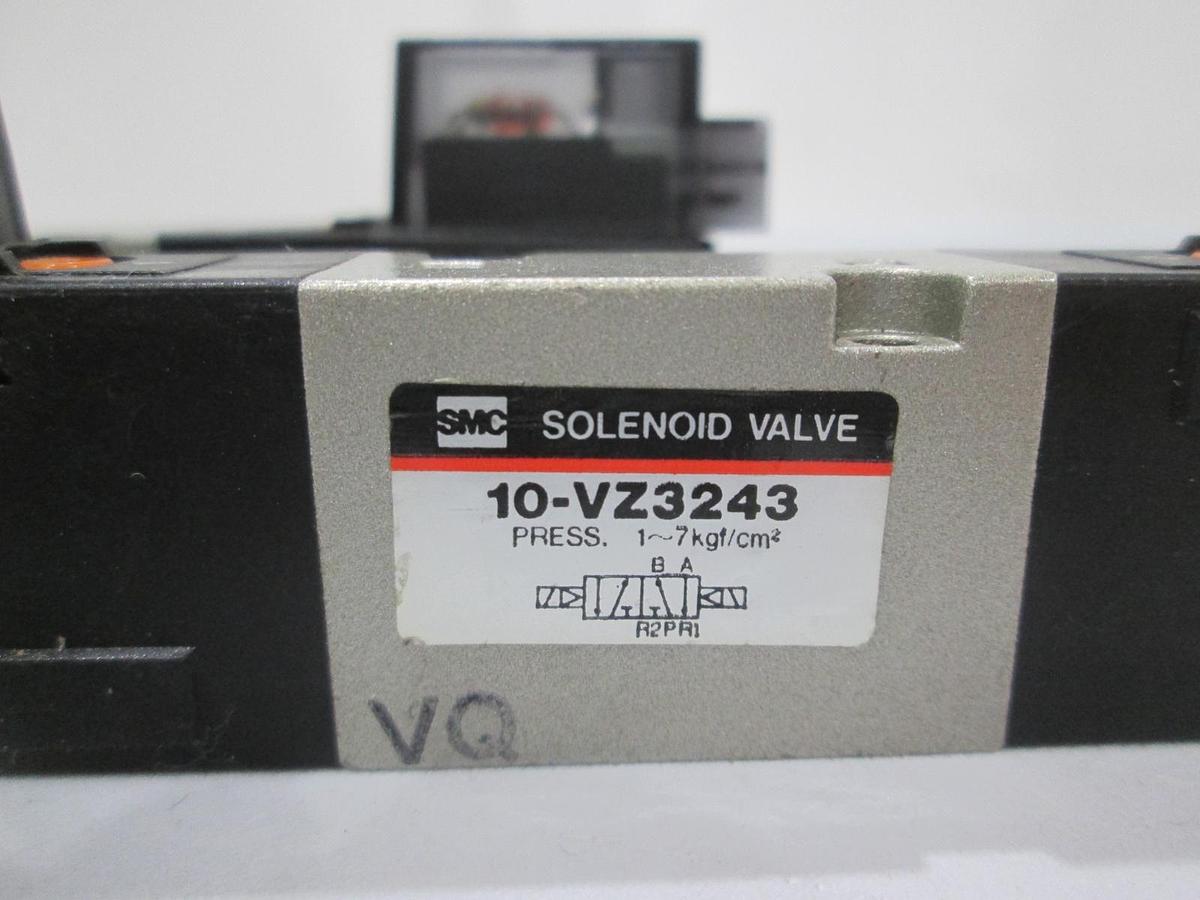 Used SMC, 10-VZ3243, Solenoid Valve, Used, Lot of 2