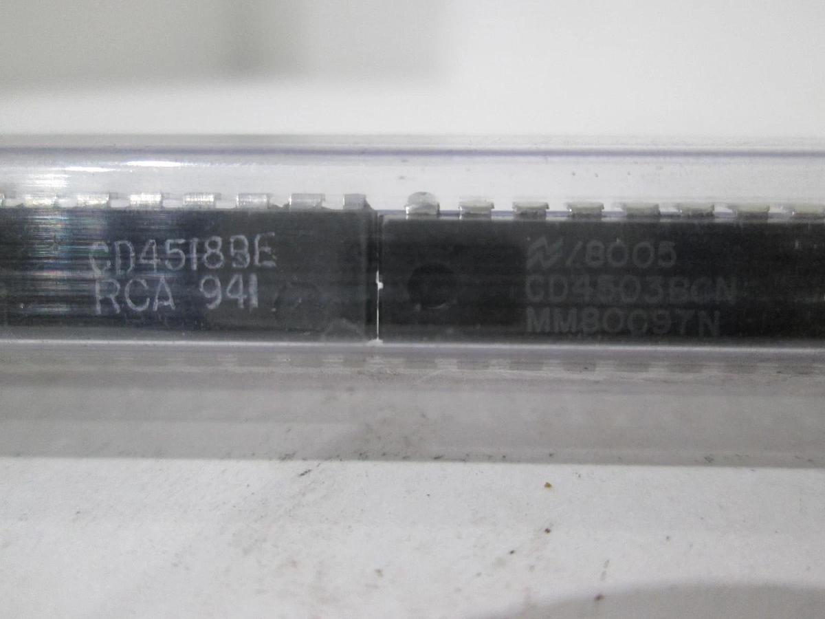 National Semiconductor, CD4518BE/CD4503BCN, Integrated Circuit, New, Lot of 23