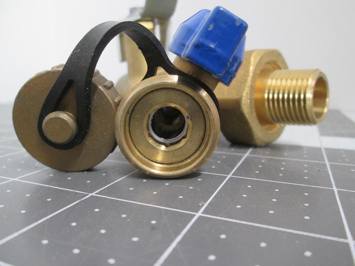 Used Griswold Controls CPP2QSQSOLHO Hydronic Balancing Coil Piping Valve 1.1 CV