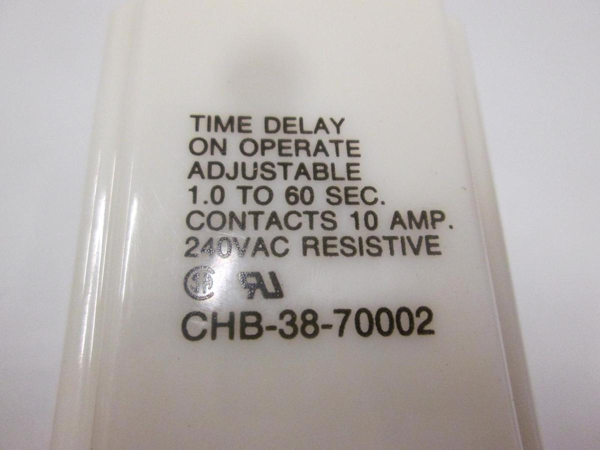 Used Potter & Brumfield, CHB-38-70002, Time Delay Relay, Used