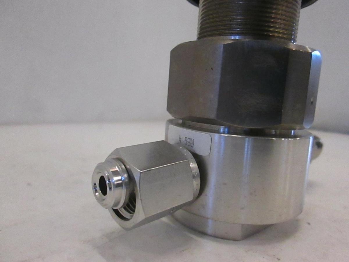 Used Tescom Stainless Steel Regulator, 44-226X, 50 PSIG Max Outlet, Used