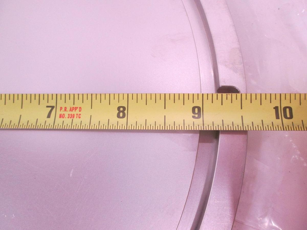 Used Cryco, 6" Wafer Door Plate, 1.25", Cleaned, Used
