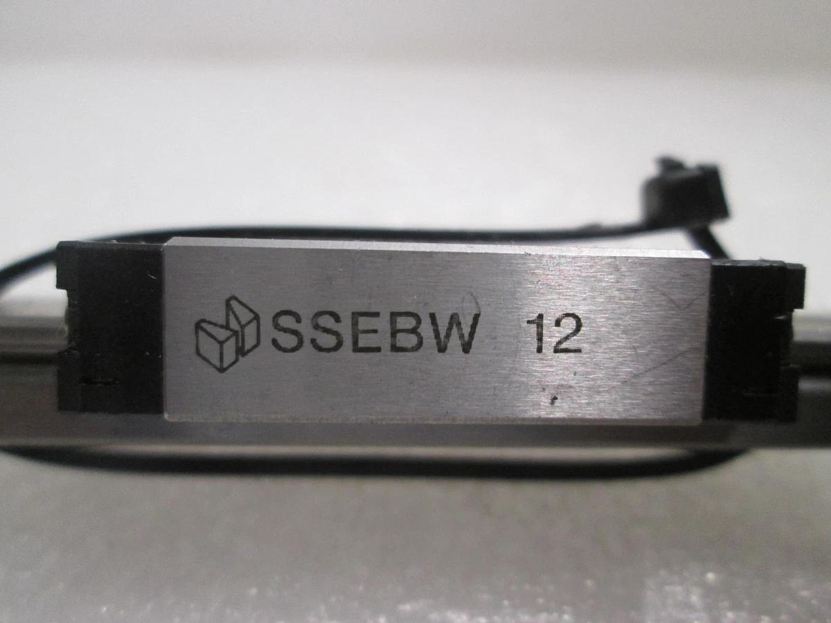 Misumi, SSEBW 12, Linear Bearing Guide Block w/ Guide Rail, New