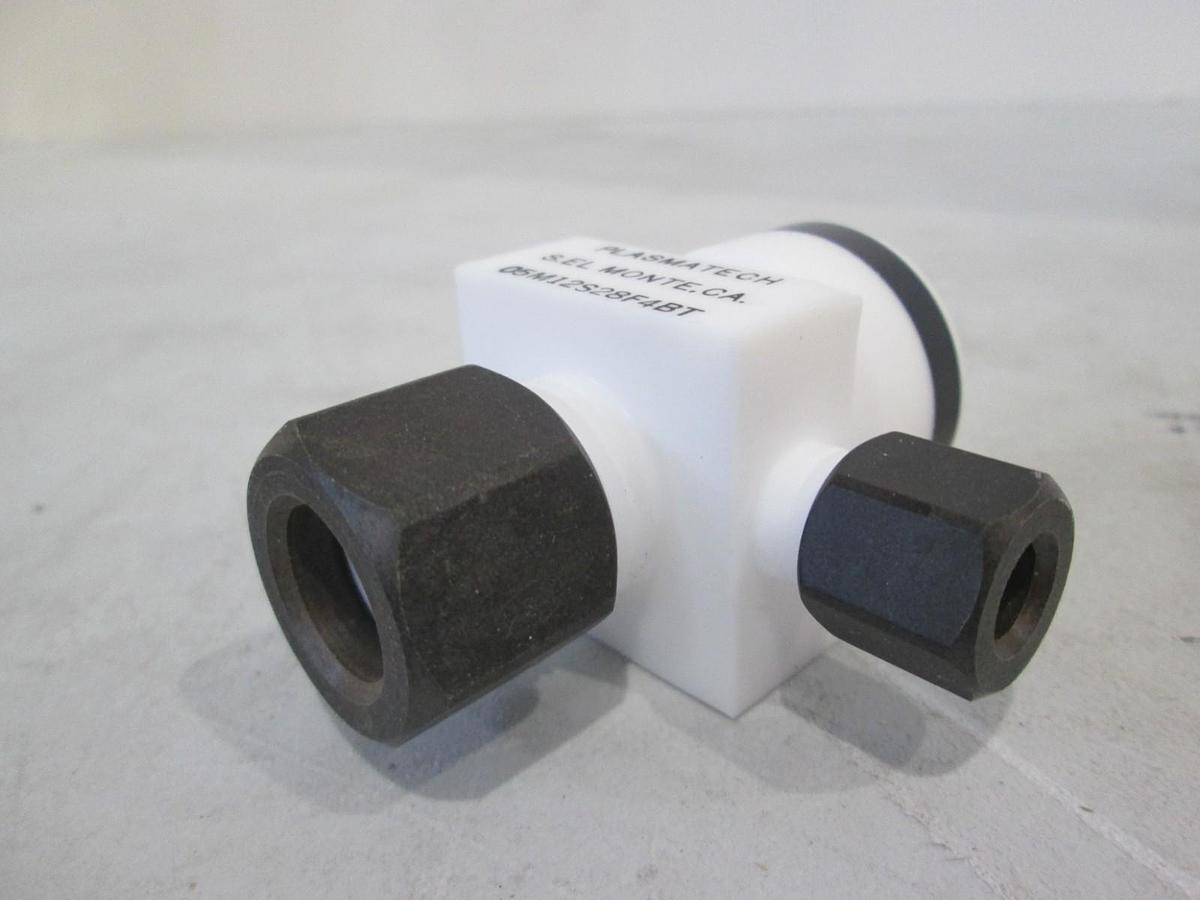 Plasma Tech, 05M12S28F4BT, Teflon Fitting, New