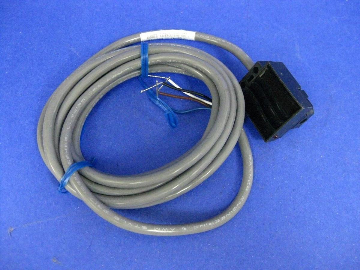 Used Banner SE612FP Econo-Beam Sensor , Plastic Fiber Optic, Used