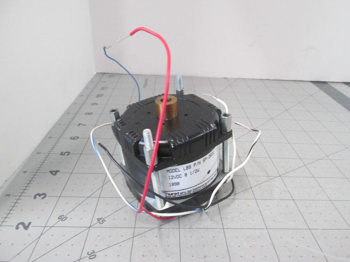 Hurst Motor, SP-2831, Model LBS, 12VDC, 8.5W, New