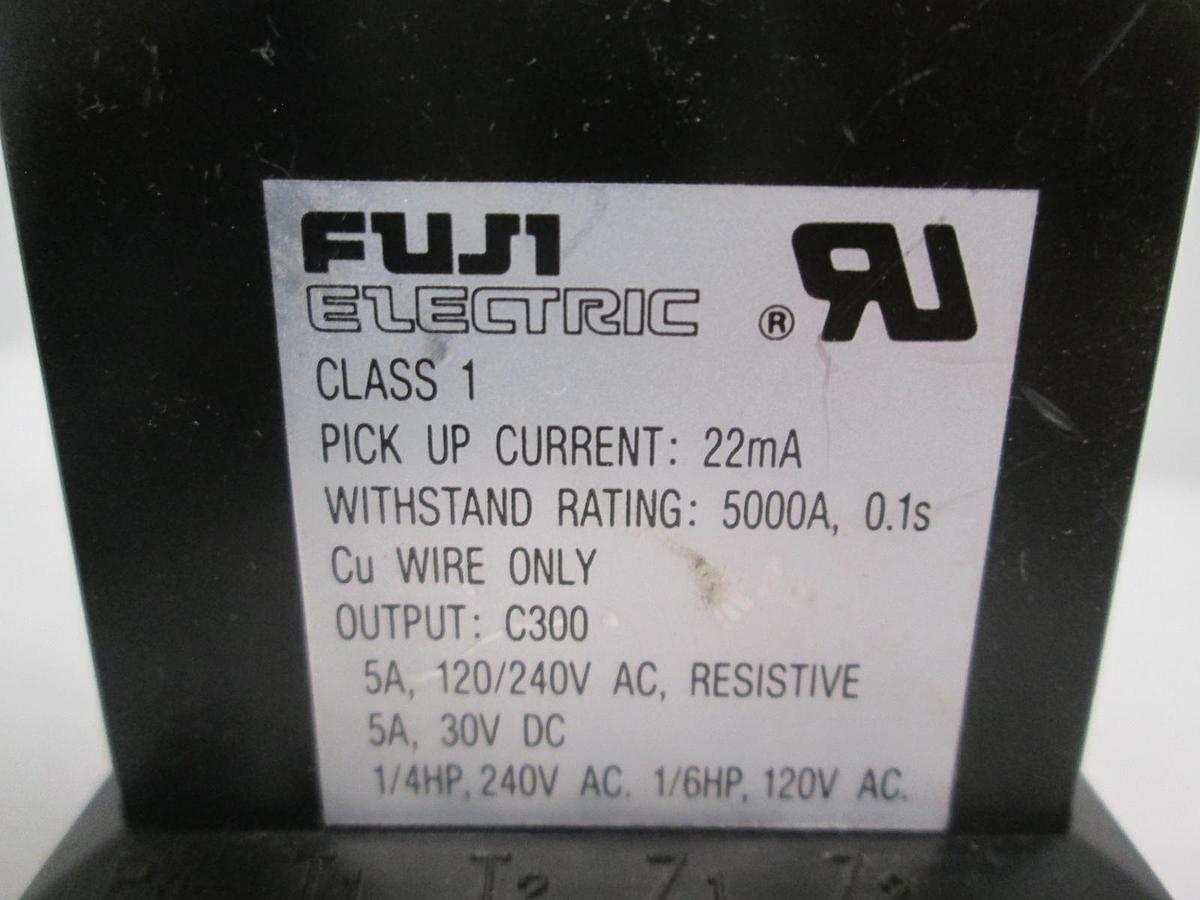 Used Fuji Electric, Class 1, Earth Leakage Relay, Used