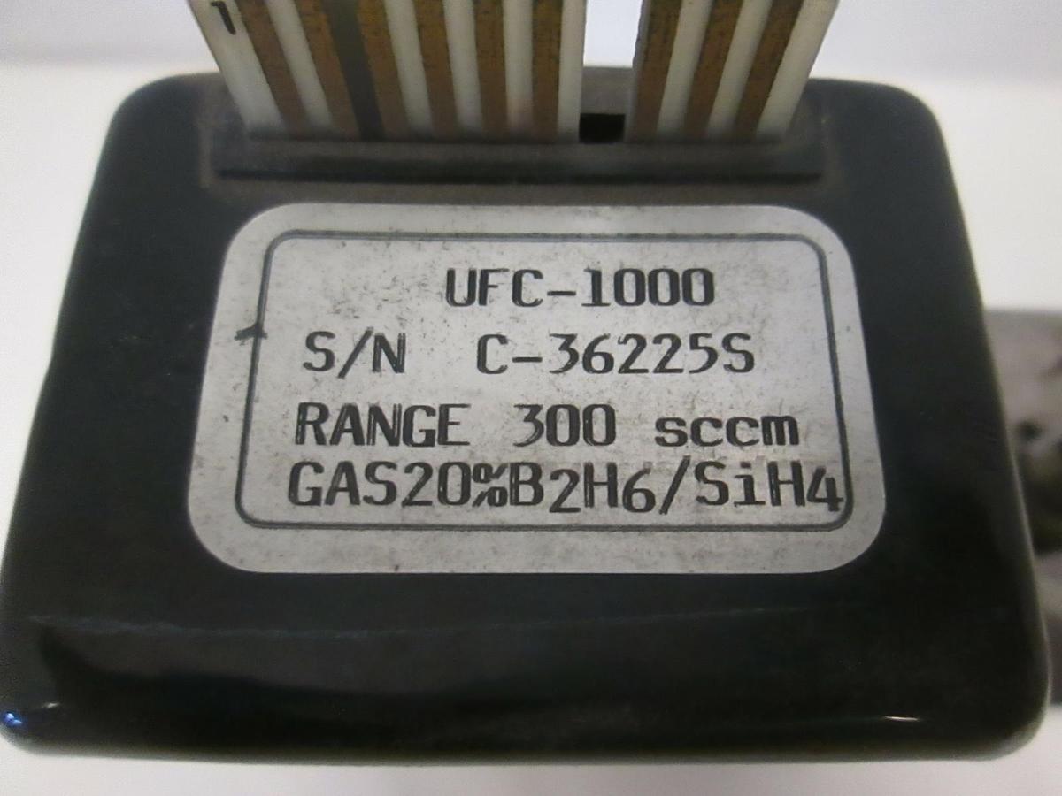 Used Unit UFC-1000 Mass Flow Controller 20%B2H6/SiH4, O2, 300 SCCM, Refurb