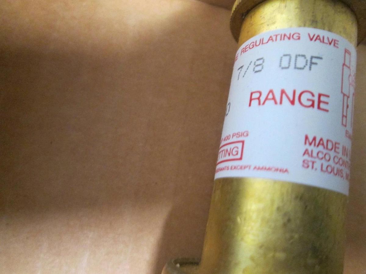 Alco, Pressure Regulator, 7/8" Inlet and Outlet, Angle Style, PR-6. New