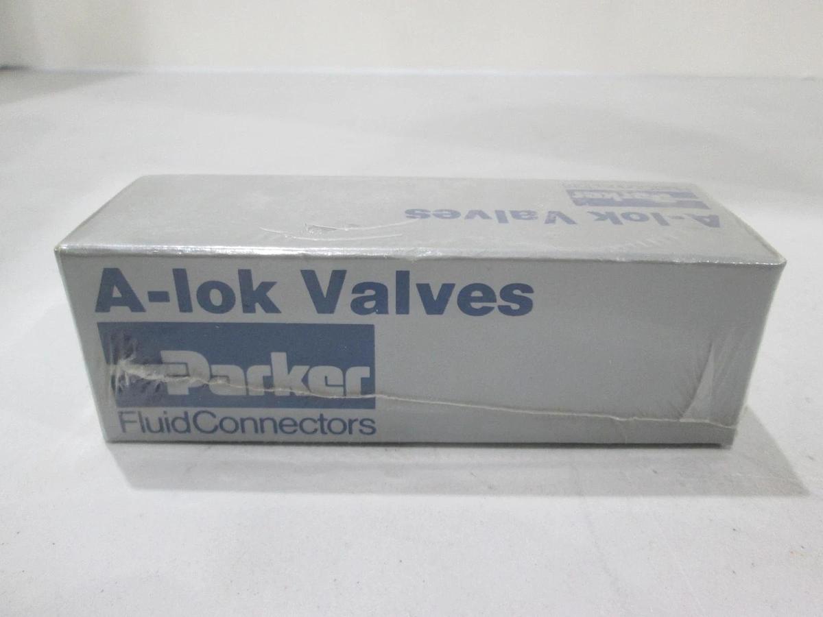Used Parker, A-Lok Valve, 4A-C4L-10-SS, New