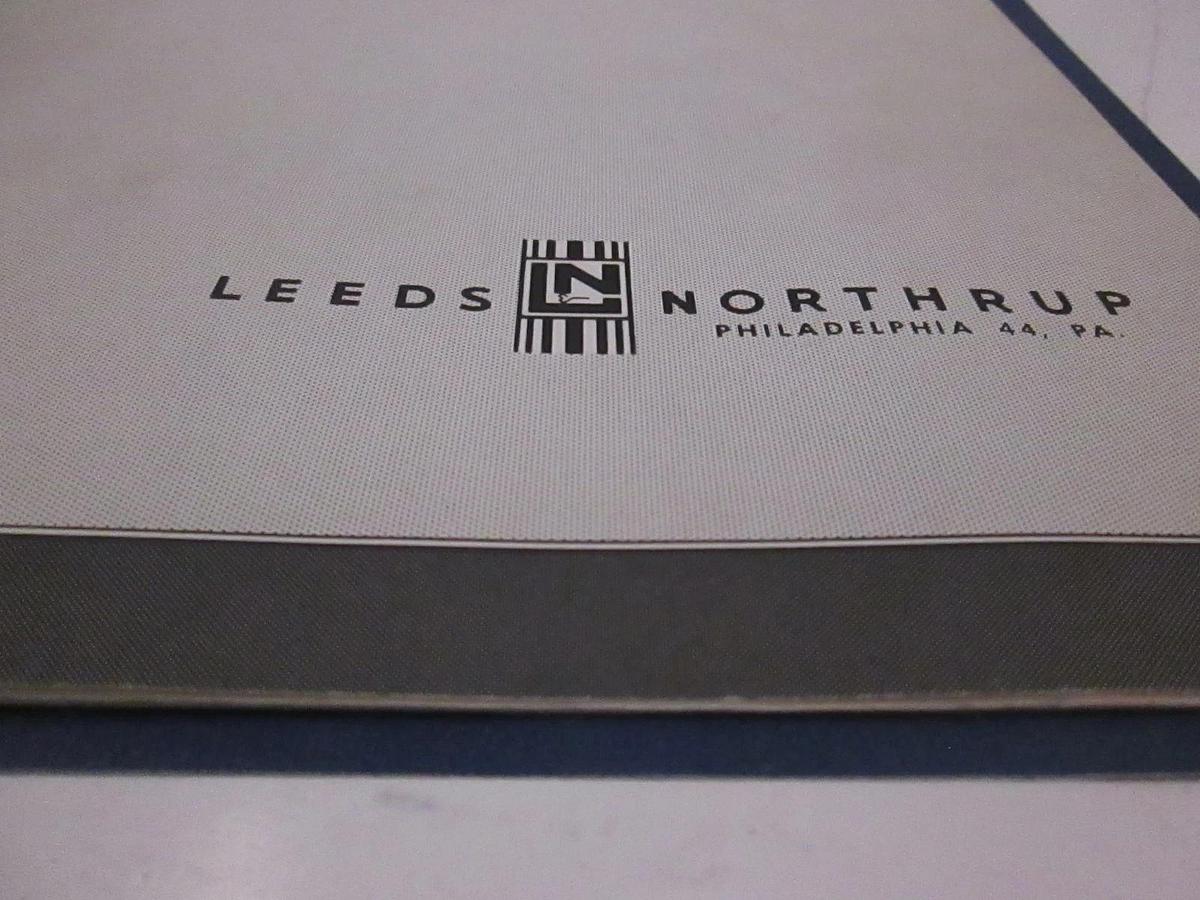 Used Leeds and Northrup Model 4735 Guarded Wheatstone Bridge Directions, Used