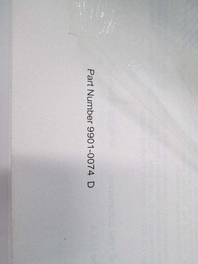 Used Schumacher, TransFill II-TFL, Chemical System Installation and Operation Manual