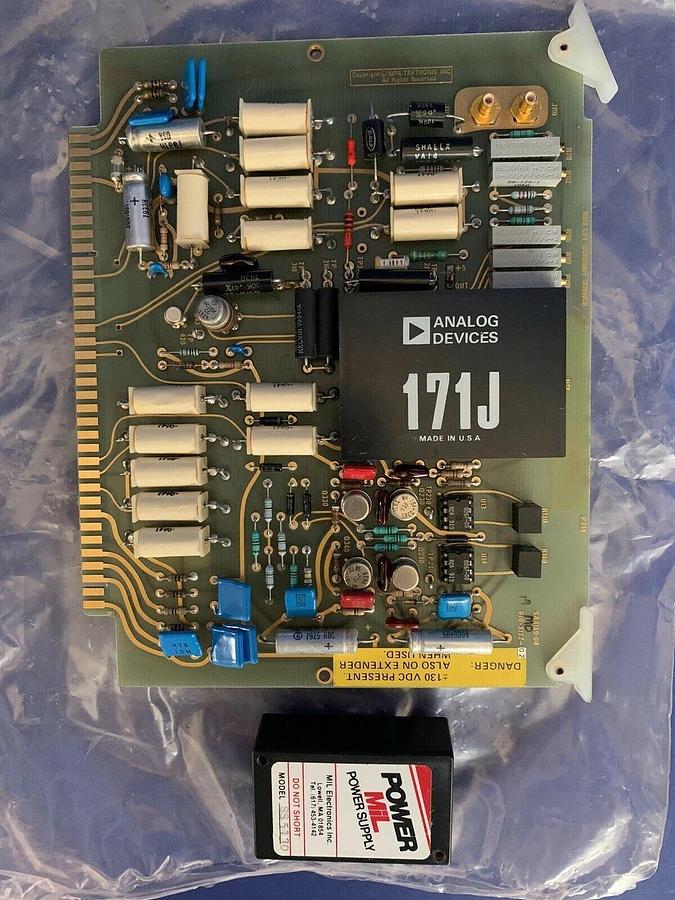 Used Tektronix 670-3722-02 1803 CF1 Current Source PCB, Used