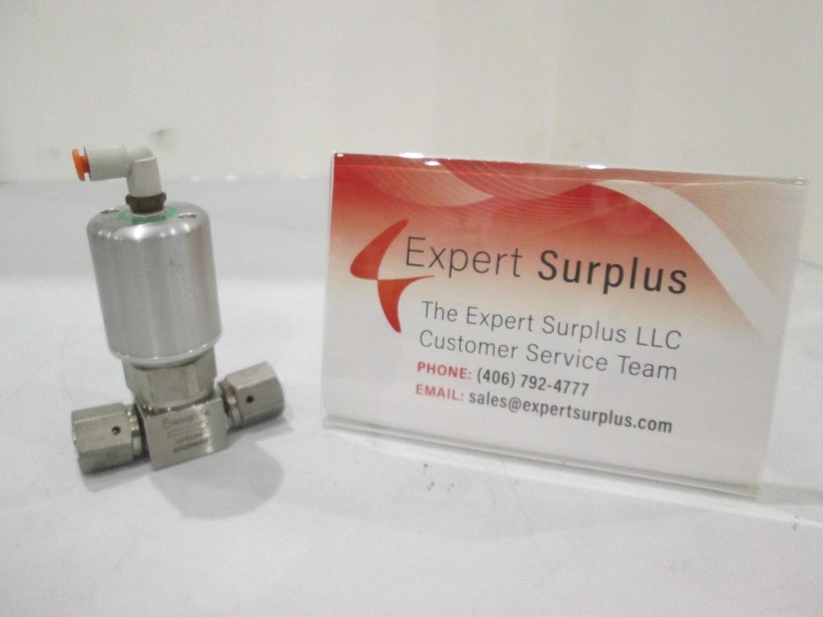Used Nupro, 6LW-DPFR4-P-O, Diaphragm Valve, Used