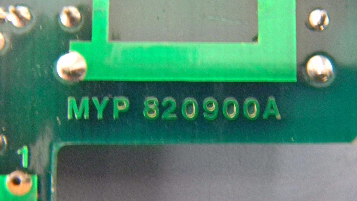 Used Semy Engineering MYP 820900A, PCB Assembly, Working When Removed