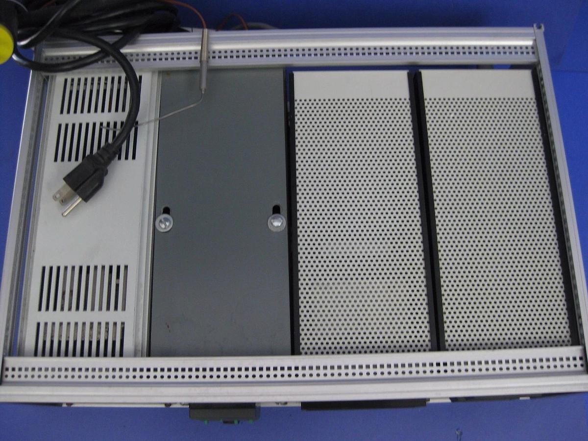Used LH Leybold Vacuum and Temperature Controller Module Assy w/ Thermovac TM22