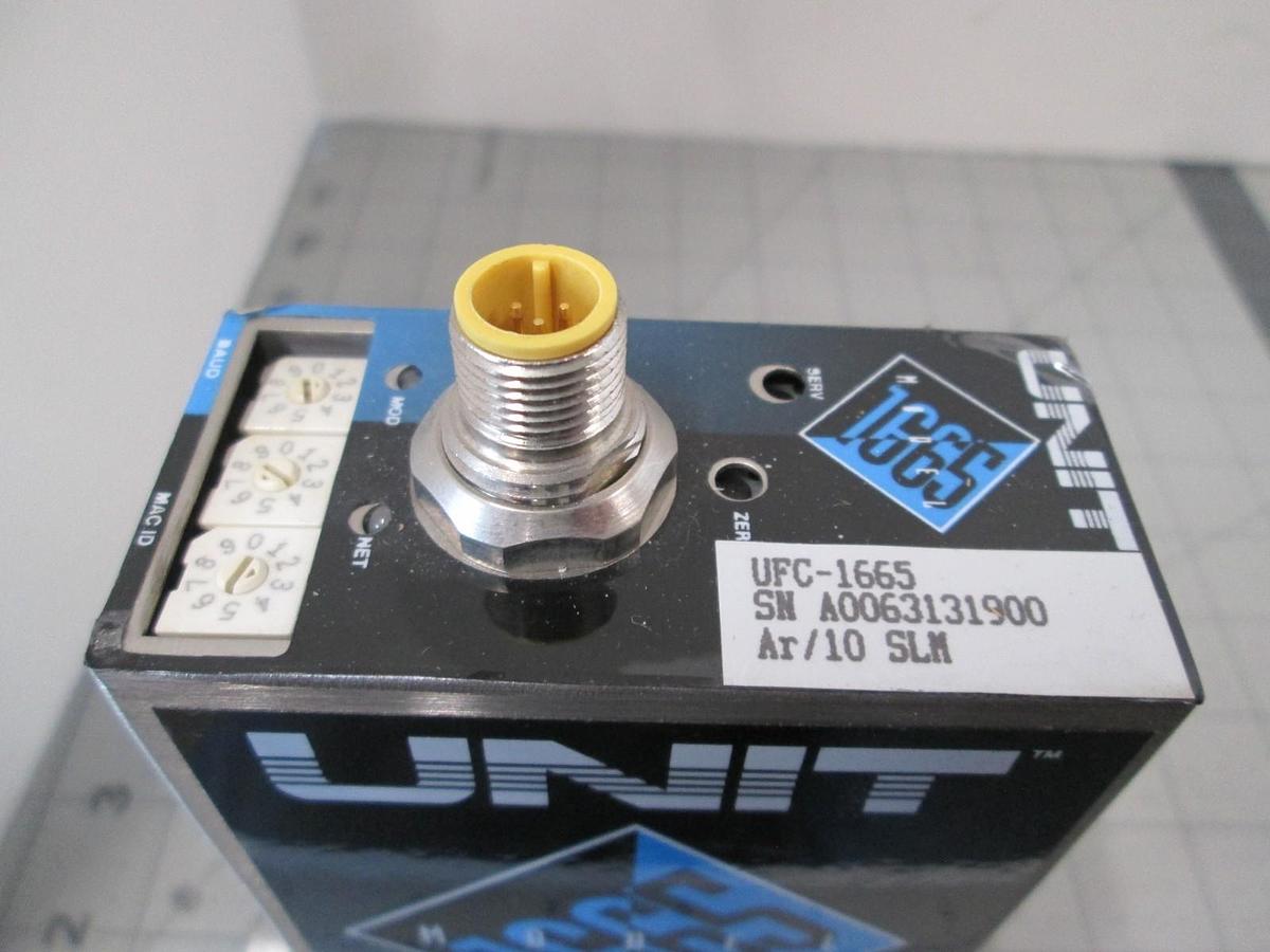 Used Unit, UFC-1665, Ar, 10 SLM, Mass Flow Controller, New