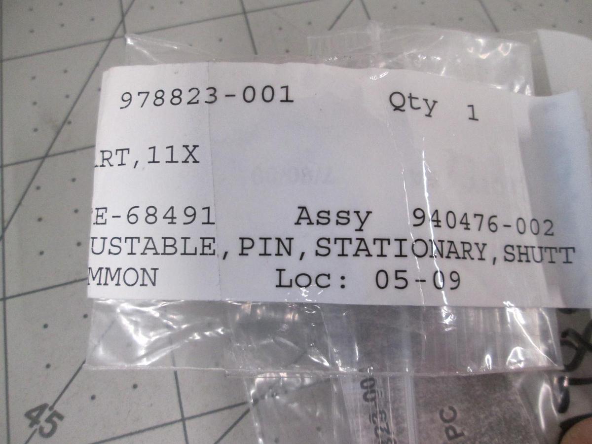 Watkins Johnson, 978823-001, Adjustable Tool Pin, Stationary for WJ999, New