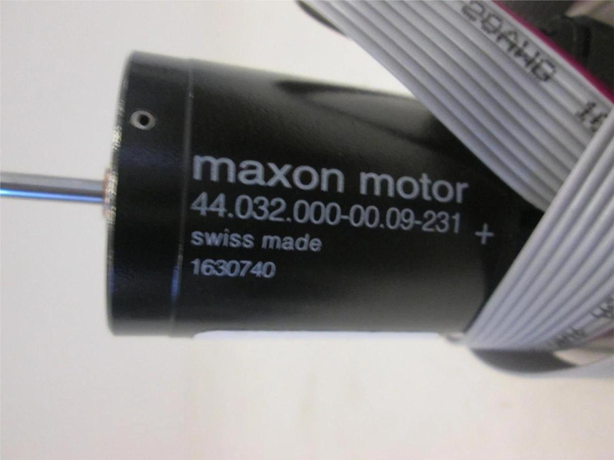 Used Maxon Motor, Swiss Made Electric Motor, 44.032.000.00.09.231, Used