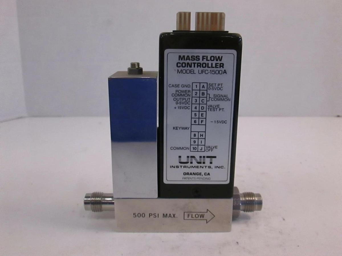 Used Unit UFC-1500A Mass Flow Controller, Gas, N2O, 500 SCCM