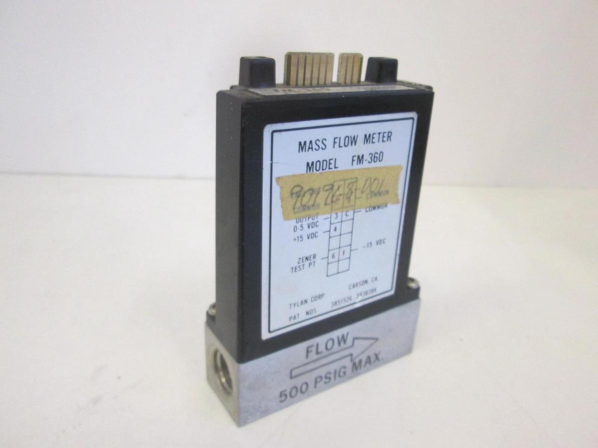 Used Tylan, FM-360, Mass Flow Controller, N2, 5 SLPM, Used