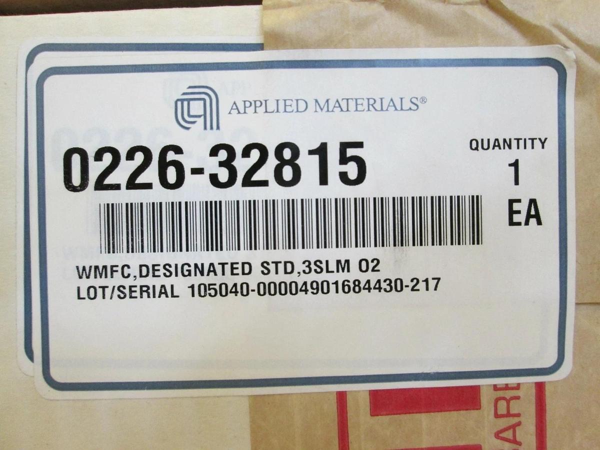 Used Unit UFC-1100 Mass Flow Controller MFC, O2, 3 SLM, 1/4" Male