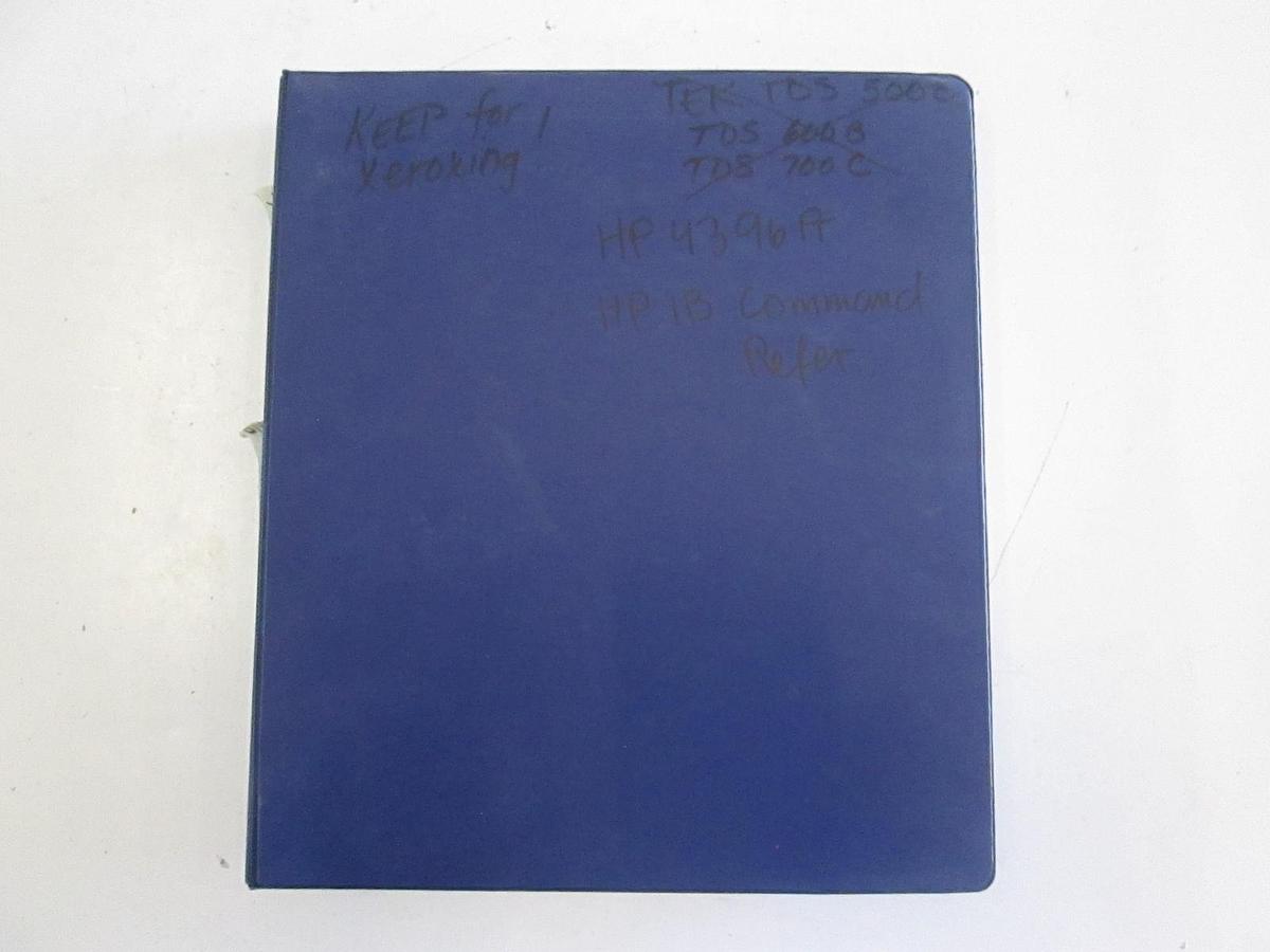 Used HP 4396A Network/Spectrum Analyzer HP-IB Command Reference, Used