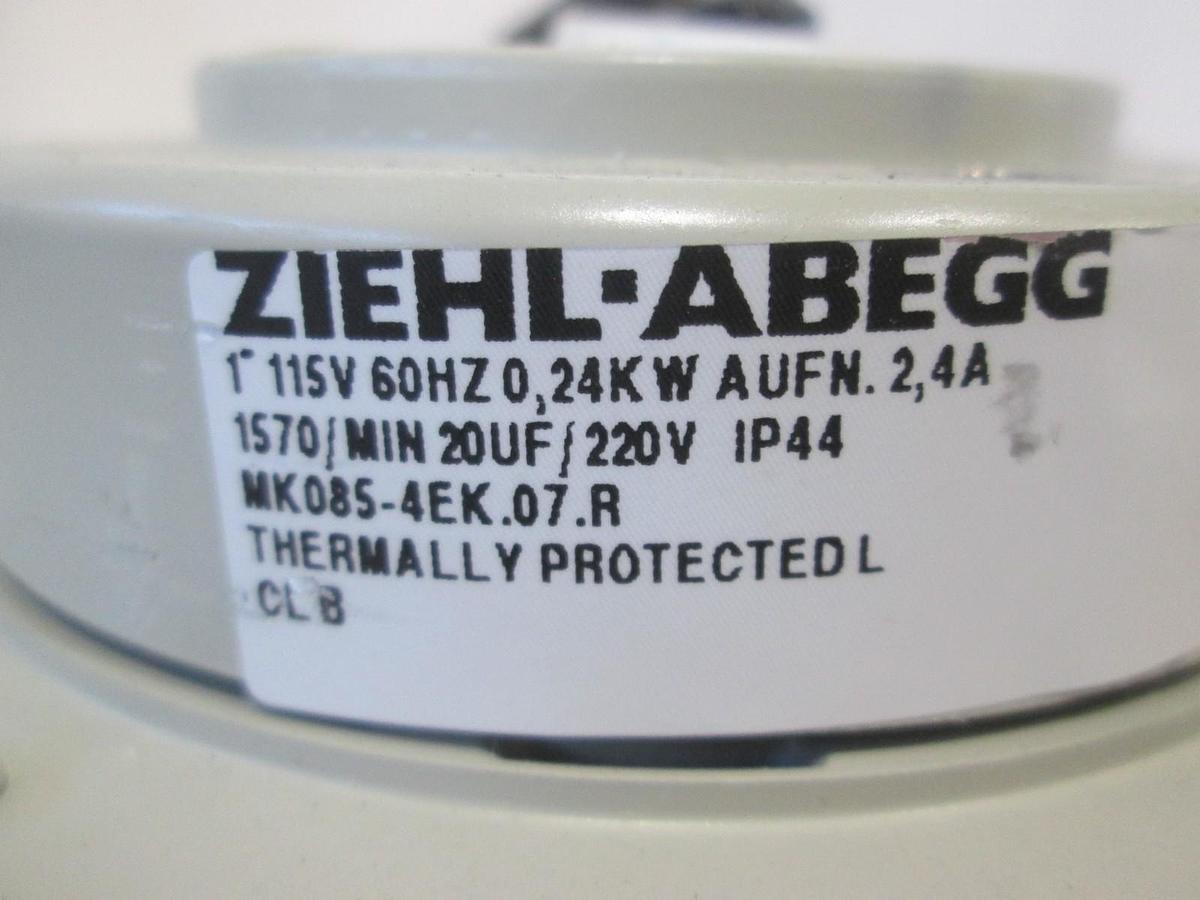 Used Ziehl-Aegg, RH31M-4EK.2C.1R, Cooling Fan, 60Hz, Used