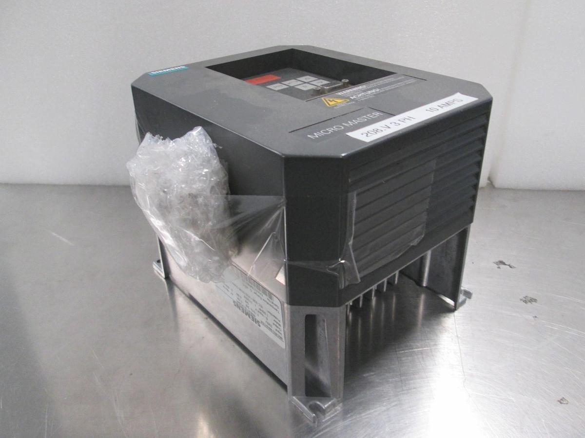 Used Siemens, 6SE3115-2CB40, Micro Master, 230V, 0-40 C Temp Range, Used