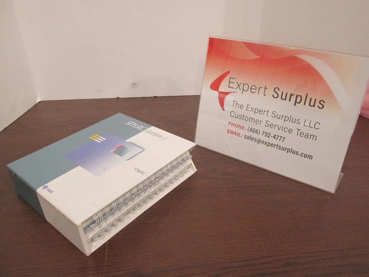Used Sun, SPARC station 1, User's Guide, Installation Guide, Network Managers Guide