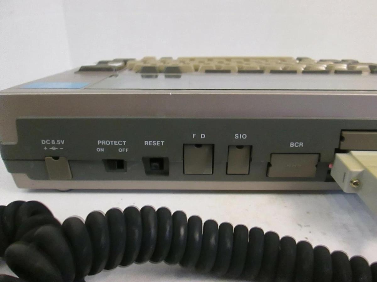 Used TEL Tokyo Electron NECV PC-8201 Hand-Held Personal Computer, Used