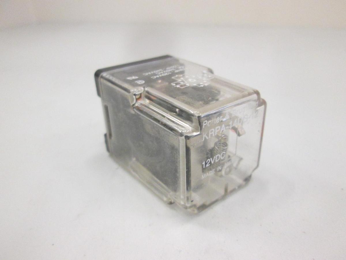 Used Potter & Brumfield, KRPA-14DG-12, 12VDC Relay, Used
