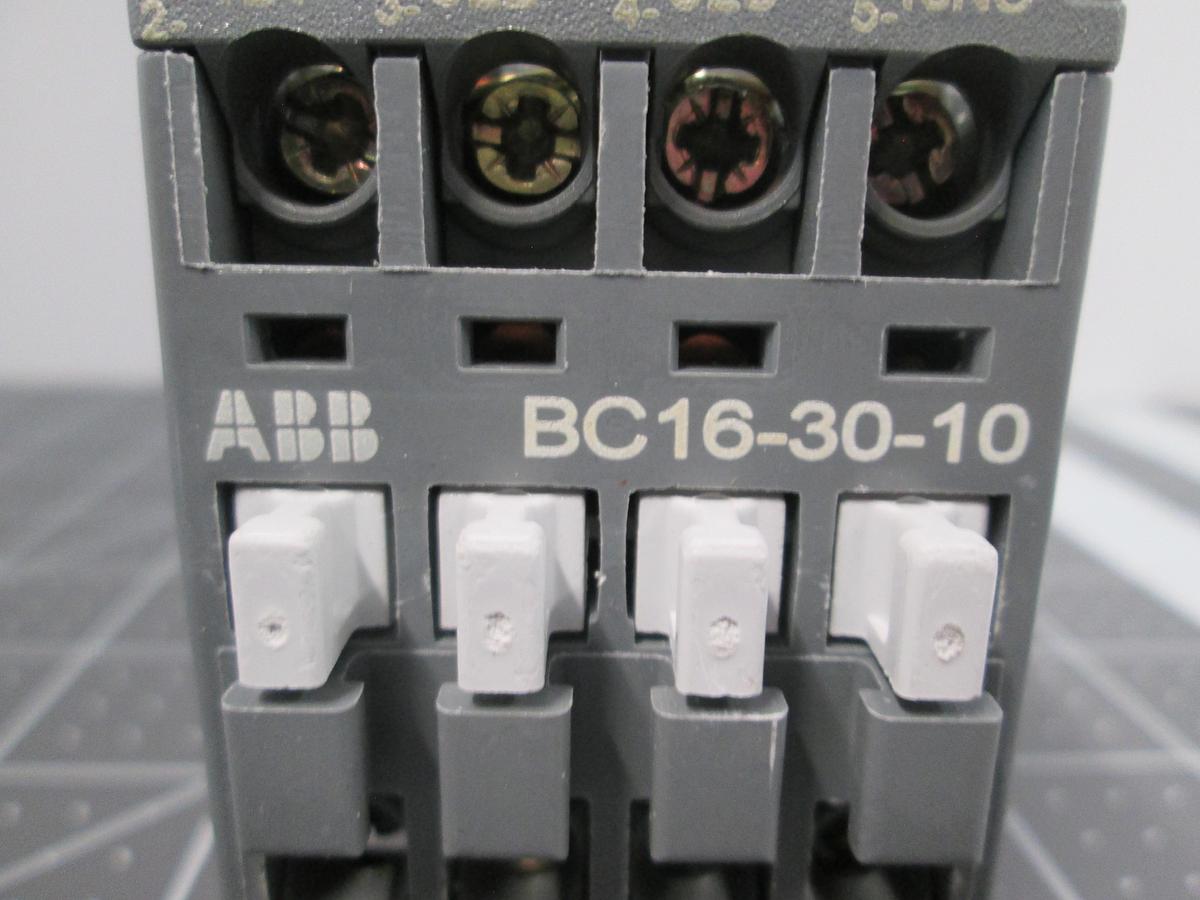 Used ABB, BC16, Contactor 28A 1000V 3-Phase IEC 947-4-1 Industrial Used