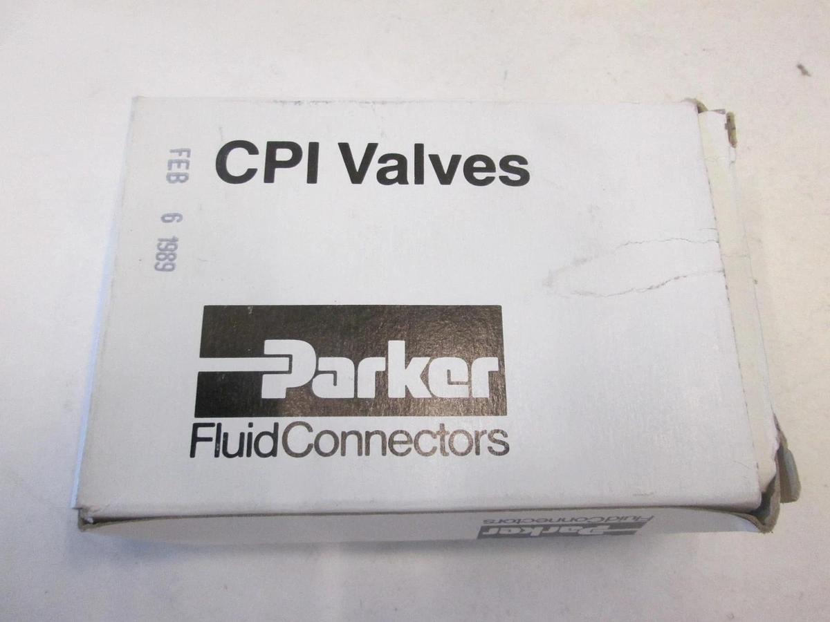 Parker, 4V-B6LJ2-SSP-GAC, 2 Way Ball Valve, New