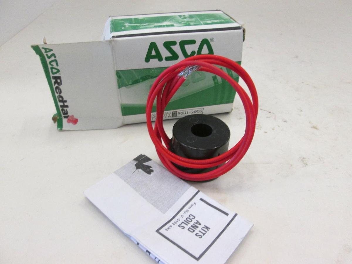 Asco Red Hat, Solenoid Valve Coil, 064982-004-D, New
