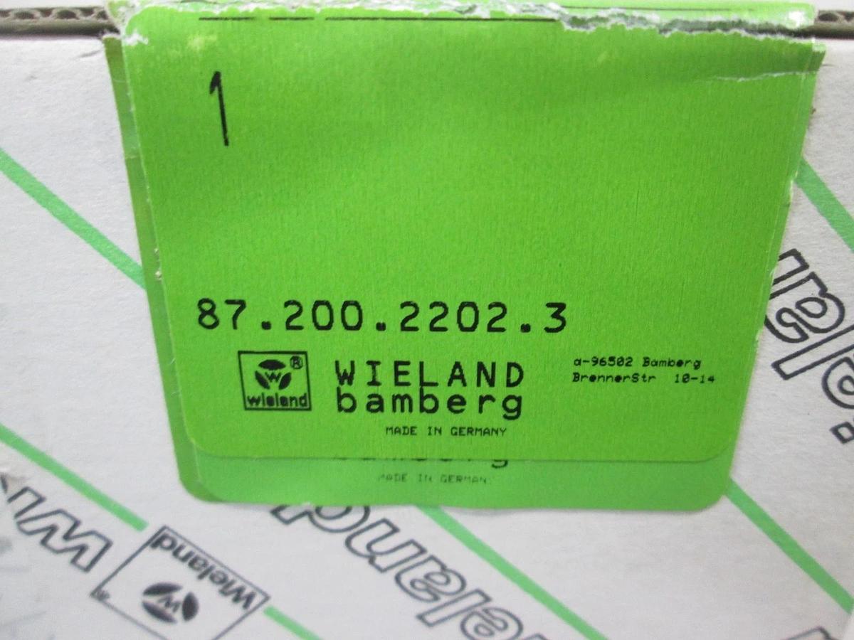 Wieland Bamberg, 87.200.2202.3, D-Sub Conversion Module, New
