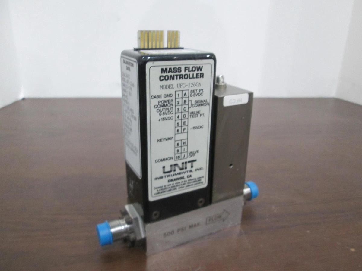 Used Unit, UFC-1260A, 1 SLM, HCL, Mass Flow Controller, 1/4" Port, Used