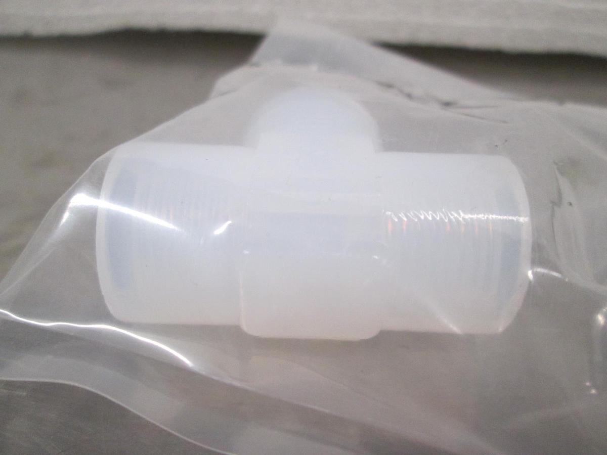 Used Teflon Tee Fitting, New