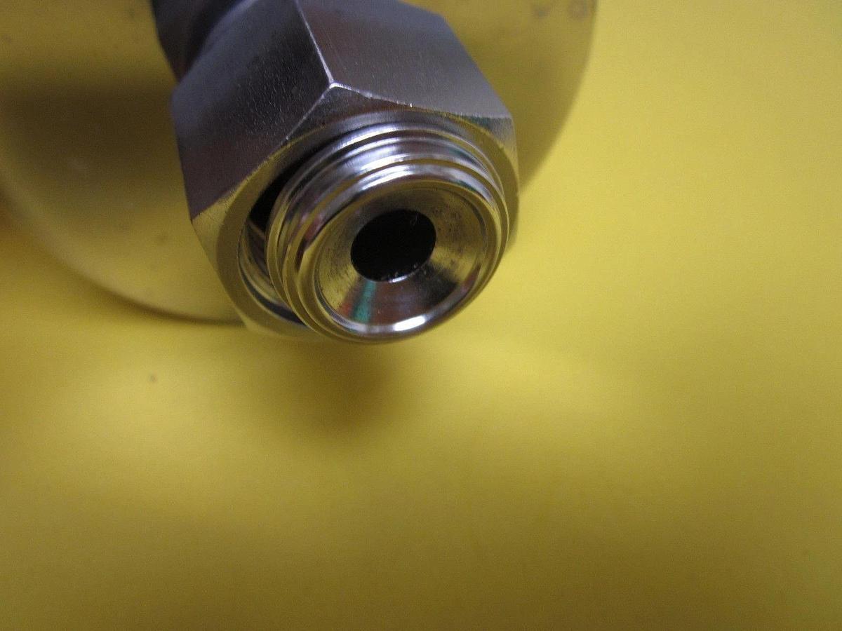 Used T.E.M. Gas Filter TEM-713-6, 1/2" Male/Female VCR Fittings, Glass Fiber Filter