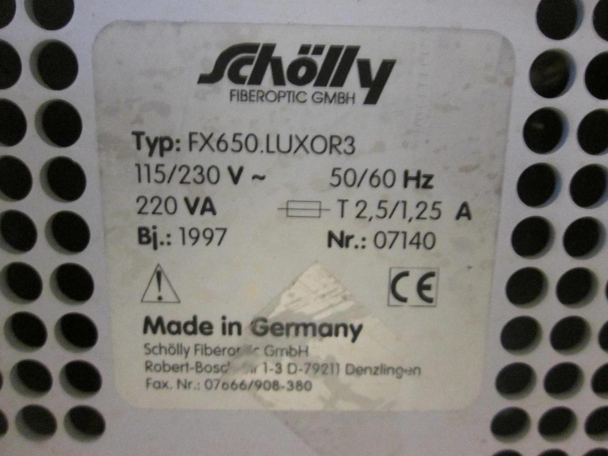 Used Ablestik, FX650.Luxor3, Curling Fiber Optic Light Source, 220VA, 115/230V, Used