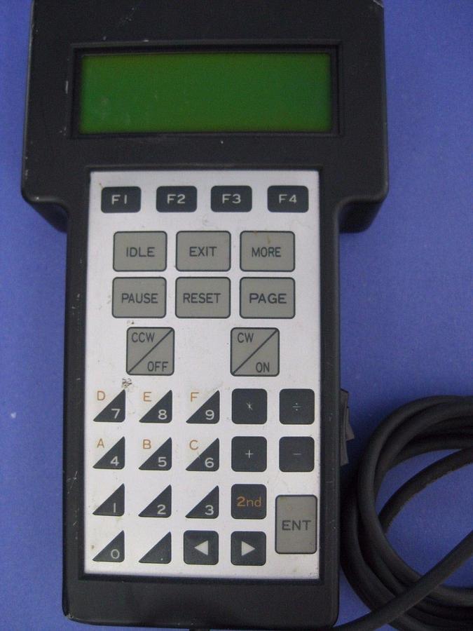 Used Teach Robot Pendant, Hand Held Controller, for  VL-800, TEL 600 FNC Used
