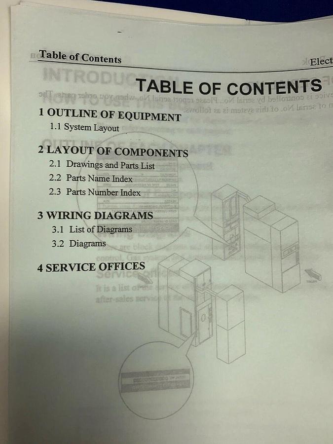 Used TEL ALPHA-8S-E Vertical LP-CVD As-D-POLY Electrical Drawing Book A00009855305