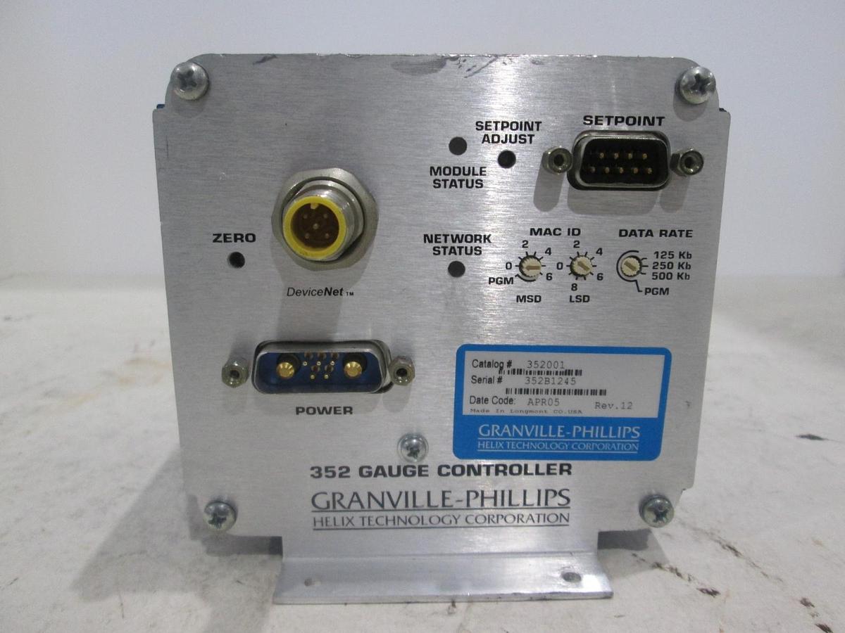 Used Granville-Phillips, 352B1245, 352 Ion Gauge Controller, Used