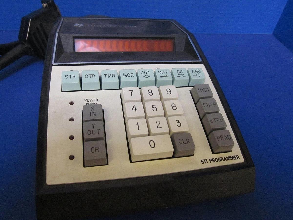 Used Texas Instruments 5TI 5TI2 Programmer 5TI-2001, Used