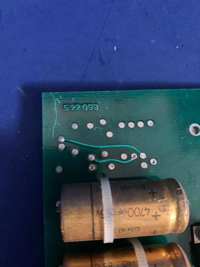 Used Tempress 5 22 093 Power Supply PCB, Used