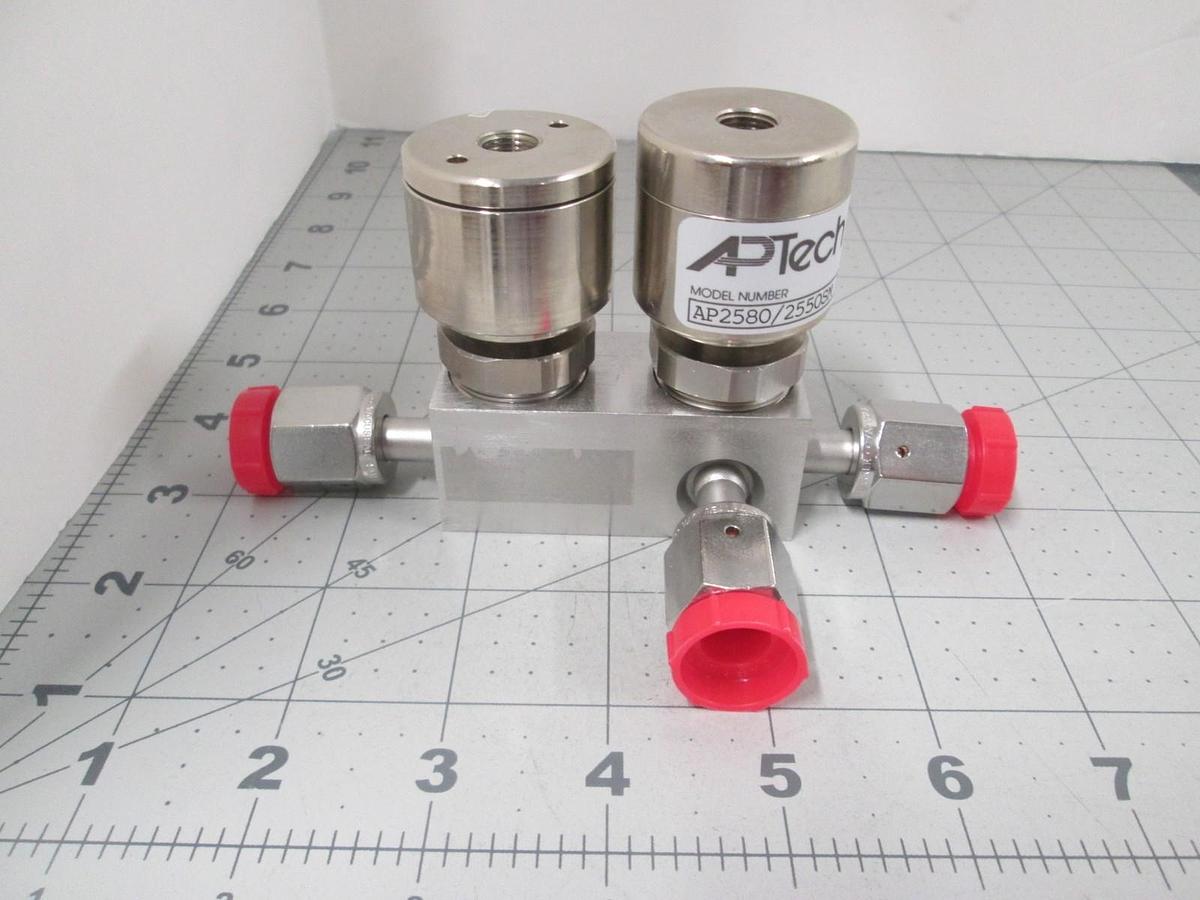 APTech, AP2580/2550SM DUAL TSVG, Pressure Valve, New